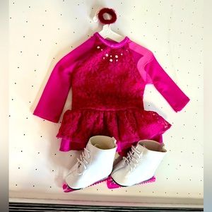 American Girl Doll Ice Skating Outfit